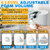 Automatic Soap Dispenser Touchless 13.5 Oz Automatic Hand Soap Dispenser 4 Level Adjustable Foaming Rechargeable & Long Lasting Good for Kitchen Bathr