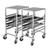 Gastronorm Trolley  Tier Stainless Steel Bakery Trolley Suits x Tray with Working Surface
