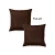 Farmhouse Square and Lumbar Solid Color Throw Pillow Covers Set