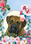 Bull Mastiff - Hippie Hound Studios Spring  House and Garden Flags