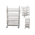 Tier Stainless Steel Kitchen Dinning Food Cart Trolley Utility Size Square 
