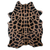 PRINTED HAIR ON COWHIDE GIRAFFE ON CAMEL