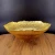 CORAL Gilded Glass Centerpiece Bowl