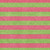 8' X 10' Blush And Green Striped Washable Area Rug With UV Protection