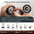 Manual Coffee Grinder Stainless Steel Conical Burr Coffee Grinder Manual with Adjustable Setting Double Bearing Hand Espresso Grinder Perfect for Home