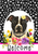Pit Bull Black/White - Hippie Hound Studios Paw Prints  House and Garden Flags