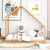 Natural Wood Full Bed Frame