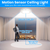 Magnetic Flush Ceiling Light Rechargeable Motion Sensor 