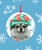 Pomeranian -   Hippie Hound Studios Christmas Tree Ornament