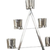 26"  Stainless Steel Christmas Tree Tea Light Candle Holder
