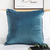 Deep Teal Velvet Pillowcase Luxurious Soft Cushion Covers for Elegant Home Dcor