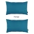 Farmhouse Square and Lumbar Solid Color Throw Pillows Set