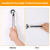 2Pcs Bath Grab Bar 11.8in Sturdy 