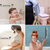 2Pcs Bath Grab Bar 11.8in Sturdy 
