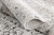 20' Gray and Ivory Oriental Washable Non Skid Runner Rug