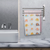 4-Arm Wall-Mounted Swivel Towel Rack 