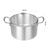 Dual Burners Cooktop Stove L Stainless Steel Stockpot and  Induction Casserole
