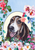 Basset Hound - Hippie Hound Studios Spring  House and Garden Flags