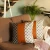 Bohemian Vegan Faux Leather Throw Pillow Covers Set