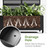 35" Black Metal Indoor Outdoor Rectangular Planter Box