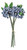 12 12" Blue Artificial