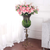 Heads Artificial Silk Flower Fake Rose Bouquet Table Decor