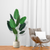 Artificial Bird of Paradise Plants Fake Tropical Palm Tree with  in Pot and Woven Seagrass Belly