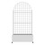71" X 35" White Galvanized Metal Rectangular Planter Box