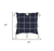 Boho Handcrafted Navy Accent Throw Pillow