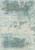 5' X 7' Green White And Gray Abstract Washable Area Rug With UV Protection