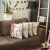 Boho-Chic Printed Jacquard Throw Pillow
