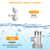 Non Electric Cold Water Mechanical Bidet Toilet Seat