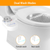 Non Electric Cold Water Mechanical Bidet Toilet Seat