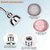 LED Shower Head 7-Color Changing Rainfall Showerhead