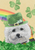 Bichon Frise - Hippie Hound Studios Saint Patricks Day  House and Garden Flags