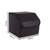 Leather Car Boot Collapsible Foldable Trunk Cargo Organizer Portable Storage Box Stitch 