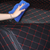 Leather Car Boot Collapsible Foldable Trunk Cargo Organizer Portable Storage Box Stitch 