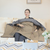 USB Heated Blanket Electric Heated Poncho Shawl Wrap 