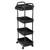 4 Tier Rolling Utility Cart Movable Storage Organizer