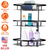 3 Tier Wall-mounted Corner Shower Caddy Shelf Rack