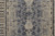 4' X 6' Gray Blue and Ivory Wool Floral Hand Knotted Area Rug