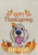 Goldendoodle Blonde - Hippie Hound Studio Best of Breed Thanksgiving House and Garden Flag