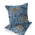 Set of Two Blue And White Elephant Indoor Outdoor Throw Pillow