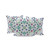 Set of Three Off White Abstract Indoor Outdoor Throw Pillow