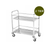 Tier x Stainless Steel Drink Wine Food Utility Cart 
