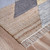 6' X 9' Tan And Blue Jute Geometric Hand Woven Area Rug