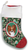 Papillion R/W- Best of Breed Christmas Stocking