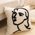 Abstract Portrait Pillowcase