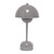 12" Gray Metal Table Lamp