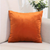 Velvet Pillowcase Vibrant Orange
